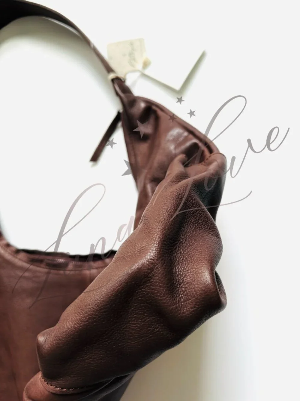 FREE PEOPLE Weho Slouchy Tote Bag In Espresso NWT
